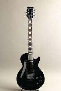 EDWARDS Les Paul Type w/Floydrose Black 1990's From JAPAN free shipping #R1446