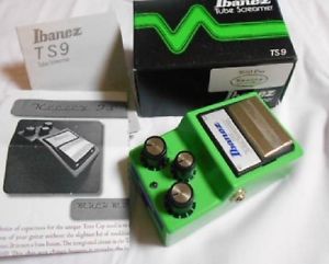 Ibanez TS-9 MOD Plus production ended rare vintage effector