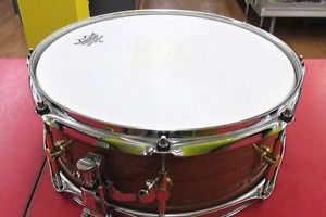 Very Rare! CANOPUS L30-1455MH Snare Drum 14"x5.5" 30 Limited Made in Japan