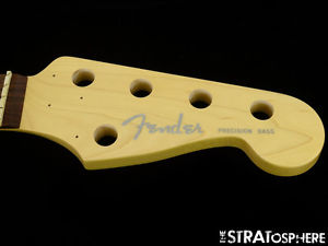 * Fender American Deluxe V 5 String Precision P BASS NECK USA Pau Ferro! #595