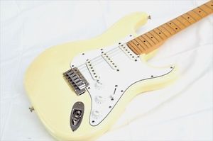 Fender Japan STM-93M White Used Electric Guitar Stratocaster type Free Shipping