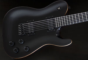 Fusion 6 Black Semi-Gloss - SD Nazgul / Sentient Set- Hipshot - Jericho Guitars