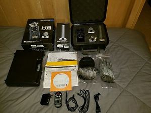 Zoom H6 with Shotgun Mic and SKB iseries waterproof case