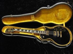 Gibson 1979 Les Paul Custom Black Electric Free Shipping