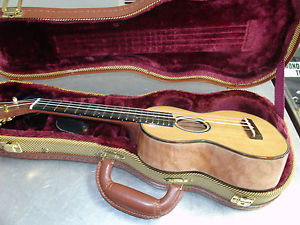 LoPrinzi MRS Series Soprano Ukulele Custom Made Spruce, Maple & Mahagony w/Case