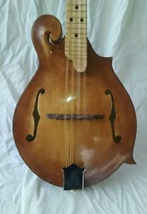 EdwardBurgess mandolin #129 f style antique violin finish virzi tone producer