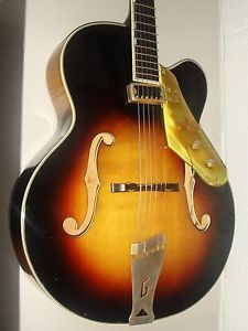 Ultra Rare 1961 GRETSCH SAL SALVADOR 6199 Sunburst Electric Guitar