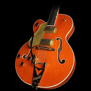 Gretsch G6120TLH Players Edition Nashville Left-Handed Electric Guitar Orange