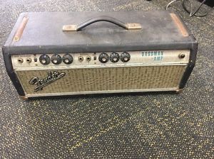 VINTAGE 1969? AB165 FENDER BASSMAN AMP  AA165 TUBE CHART