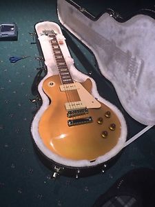 Gibson Les Paul Gold top Traditional Electric Guitar Right Handed As Shown