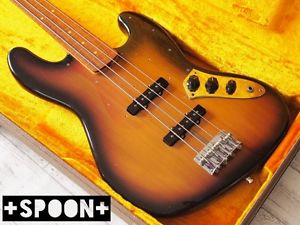 Fender Jaco Pastorius Jazz Bass Fretless Electric Free Shipping
