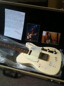 JON FRATELLI ex Owned Fender Telecaster of the band THE FRATELLIS! +G&G Hardcase