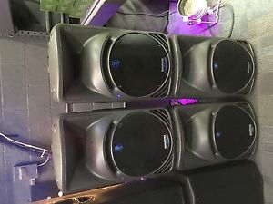 Mackie SRM450s Made in Italy "Set of Four"
