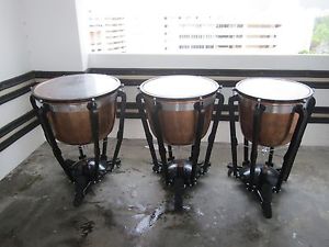 Timpani, Copper, set of 3 units, 65cm - 58cm - 51cm