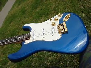 1980 Fender Stratocaster "The Strat" Sapphire Blue Fullerton USA American 8.2 lb