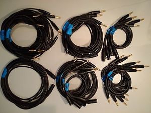 Mogami GOLD Cable Bundle - Great Collection