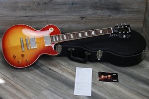 2011 Gibson Les Paul Standard Plus Heritage Cherry Sunburst Great Shape + Case