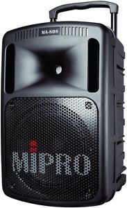 MIPRO MA-808 - Portable PA with CD Player, Wireless Mic, and Blue (Open Box)