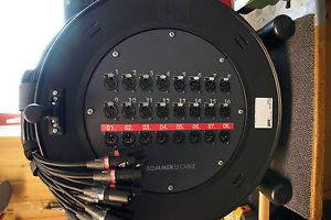 Sommer Cable Multicore SC-Mistral MCF24, 16/8 30m auf Trommel, Neutrik, AES/EBU
