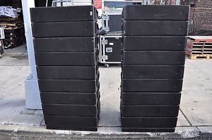 EM Acoustics HALO Line Arrays Speakers (18) with (2) Fly Frame