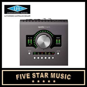 UNIVERSAL AUDIO UA APOLLO TWIN MKII SOLO QUAD CORE THUNDERBOLT INTERFACE