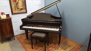 Reconditioned,Black,"Challen" Baby Grand Piano. PLAYING ON YOU TUBE. Can deliver