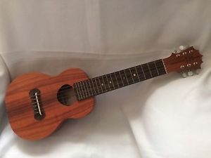 6 String KoAloha Koa Guitar Ukulele FREE SHIPPING & HARD CASE