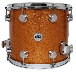 DW Collector Series 18" Floor Tom- Burnt Orange Glass Finish