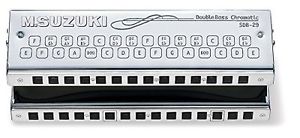 SUZUKI  double bus harmonica SDB-29