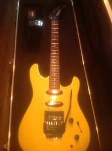 Peavey Tracer Custom Vintage Guitar Yellow '89 Dimarzio Kahler Spyder Ohsc USA