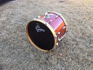 1980's Gretsch 18"  Bass Drum-   Burnt orange Finish