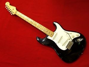 Fender Custom Shop 1956 Stratocaster Relic BLK 2001 Used Electric Guitar F/S