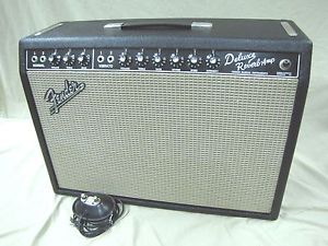1965 Fender Deluxe Reverb Amplifier  Nice...!!!