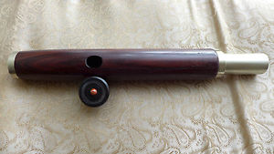 (#303) WOODEN / WOOD ARALIKATTI elegant KINGWOOD FLUTE HEADJOINT