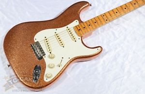 Fender 1955 Stratocaster Relic Sparkle Orange / Maple Electric Free Shipping
