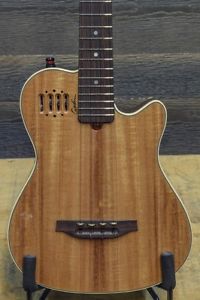 Godin MultiUke Koa HG "SF" Tenor Size Electro-Acoustic Ukulele w/Bag - #15282162