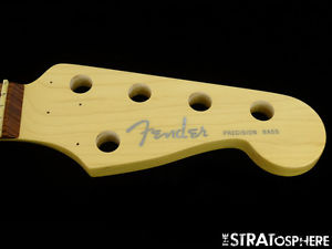 * Fender American Deluxe V 5 String Precision P BASS NECK USA Pau Ferro! #619