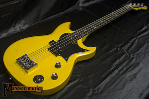 Reverend Mike Watt "Wattplower" Signature Bass 2017 Satin Yellow