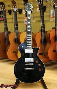 ESP USA Eclipse Sapphire Black Metallic EMG Electric Guitar NEW