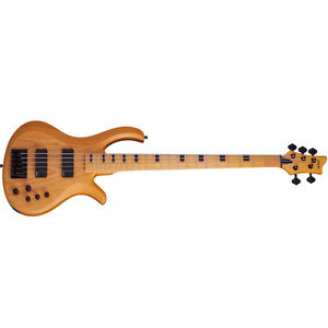 Schecter Riot 5-Session Aged Natural Satin ANS *New* 5-String Bass + FREE BAG