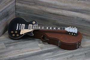 1995 Gibson Les Paul Standard in Black Ebony Great sounding guitar with OHSC