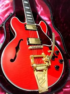 Gibson Custom Shop CS-356 Figured Top-Bigsby Electric Free Shipping