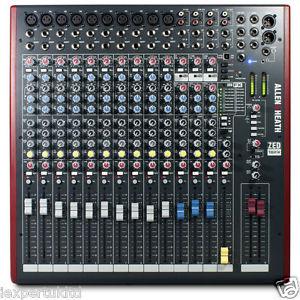Allen & Heath ZED-16FX - 16 Channel USB Mixing Desk With FX -  New & Sealed