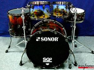 Sonor Special Edition "Nebula" Shellset  -  22,10,12,16" + 14x6"  -  Unikat!