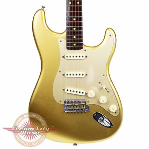 Used Fender Custom Shop Limited '50s Stratocaster Relic Rosewood Neck Aztec Gold