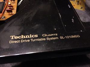 Technics sl-1210 SMG5 Custom Audophile turntable