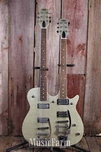 Gretsch G5566 Electromatic Jet Double Neck Electric Guitar with Bigsby B STOCK