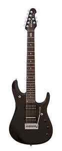 Ernie Ball Music Man BFR John Petrucci 7-String Opaque Black BALL FAMILY RESERVE