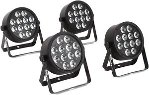 Chauvet DJ SlimPACK T12 USB RGB Par Package (4-pac