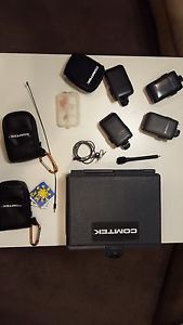 Comtek wireless transmitter and 3 receivers IFB kit